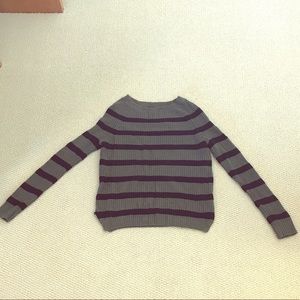 Express striped sweater
